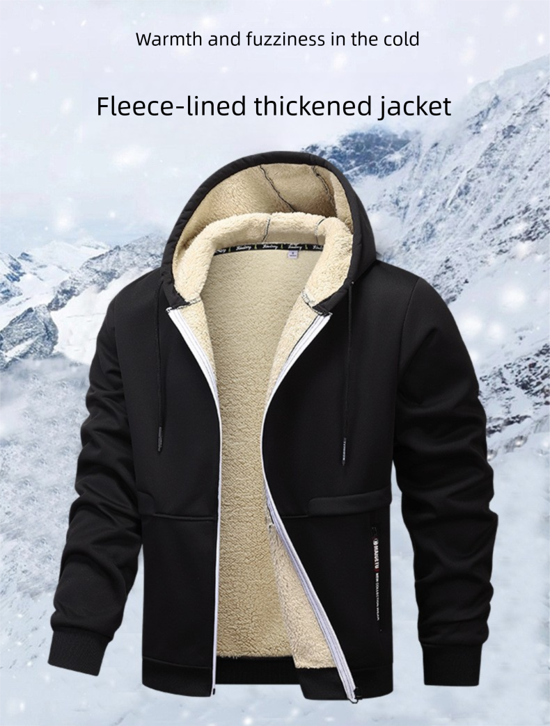 Heißer Verkauf Europäische Größe Herbst Winter Verdickt Lose Lamm Wolle Sweatshirt Bau Arbeit Jacke Für Männer_voghion.com