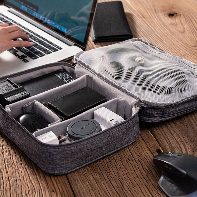 Borsa per cavo dati, custodia protettiva rigida mobile, caricabatterie, accessori per unità flash USB, scatola organizer per cuffie_voghion.com