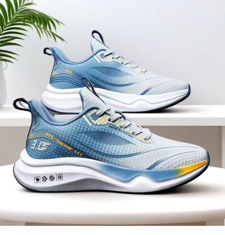 Sneakers da uomo, nuove, in stile coreano, traspiranti, casual, per adolescenti, alla moda, con suola morbida e leggere._voghion.com