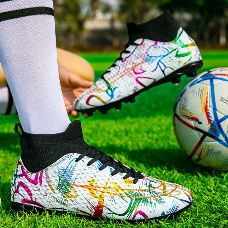 Hochwertige Herren-Fußballschuhe Neue hochwertige Fußballschuhe mit langen Spikes und gebrochenen Spikes für Damen im Freien Sportschuhe EU35-46_voghion.com