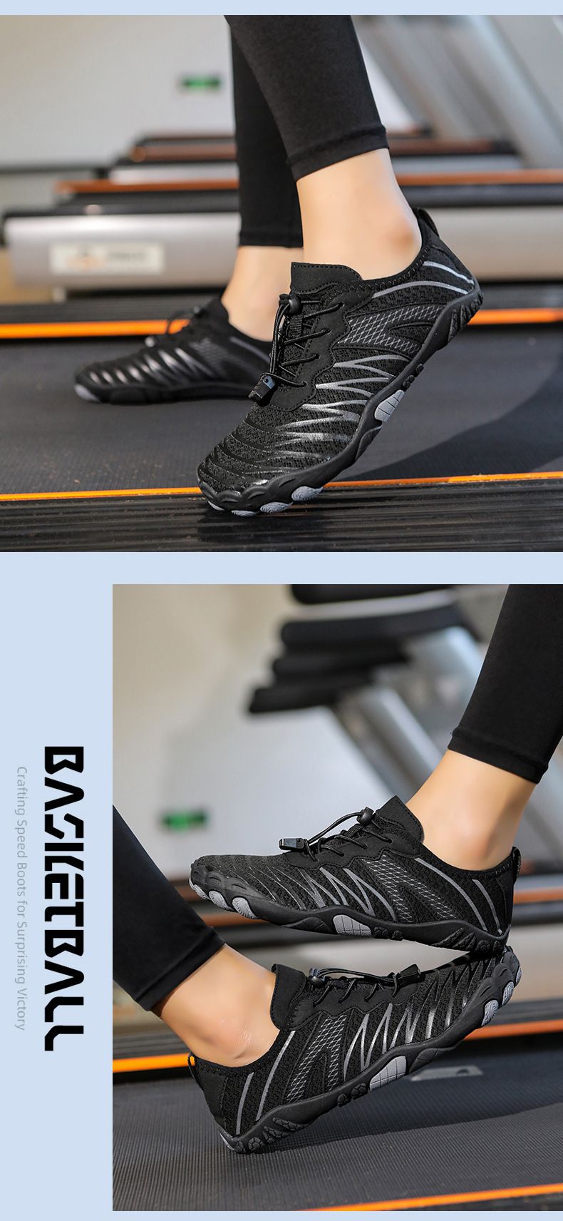 Scarpe da acqua unisex ad asciugatura rapida per nuoto, escursionismo, spiaggia - Calzini da acqua leggeri e antiscivolo con fodera comoda, design basso per uomo e donna_voghion.com