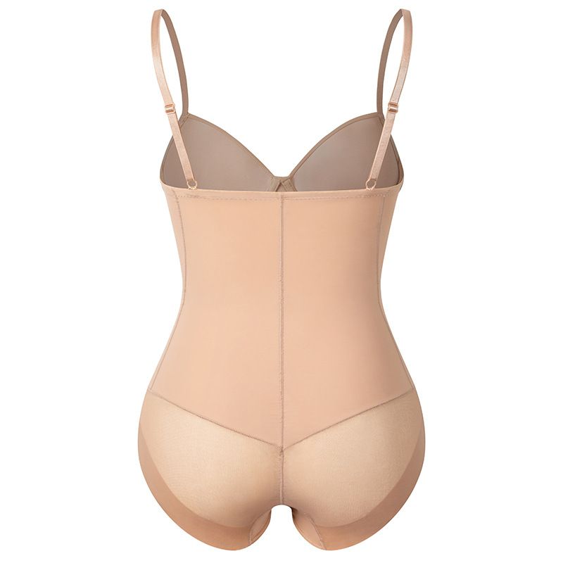 Summer Ultra-thin Body Shaping Clothes with Bra Postpartum Body Shaping Underwear Abdomen Tinting Waist Sling Body Shaping Underwear_voghion.com
