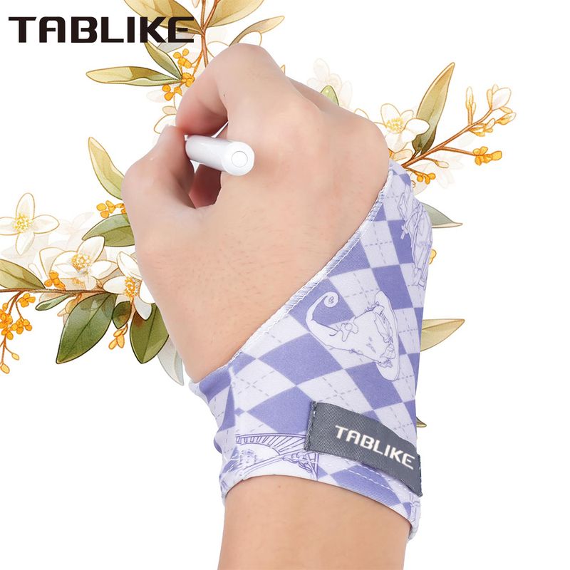 TABLIKE Colorful Drawing Glove Ipad, Tablet Painting, 3-layer Palm Protection Gloves For XP-PEN, WACOM, HUION, Digital_voghion.com