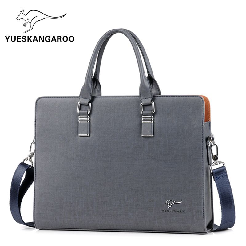 Handbag Horizontal Business Briefcase Travel Office Men's Shoulder Bag Portable Lightweight_voghion.com