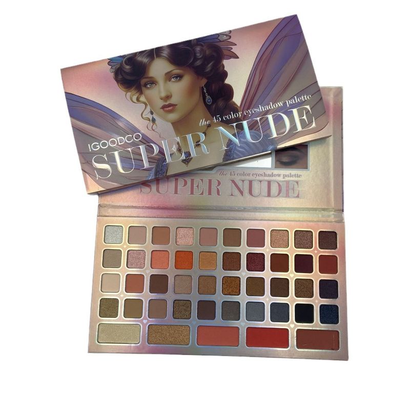 Makeup Sets 45 Color Eyeshadow Palette Matte Pearlescent Earth Color Makeup Palette Processing_voghion.com