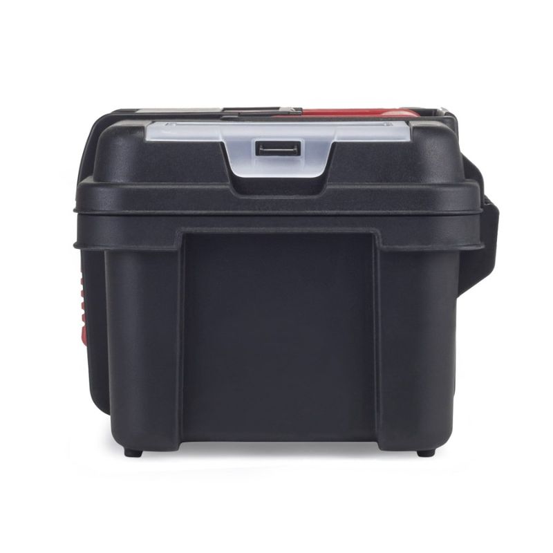 13inch Tool Box Plastic Tool And Hardware Storage Black_voghion.com