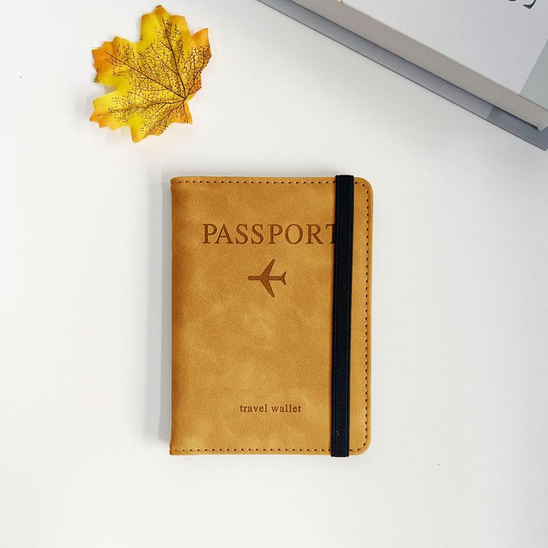 RFID Blocking Travel Wallet – Slim PU Leather Passport Holder With Multiple Card Slots For Men & Women, Secure & Lightweight (12 Colors Available)_voghion.com