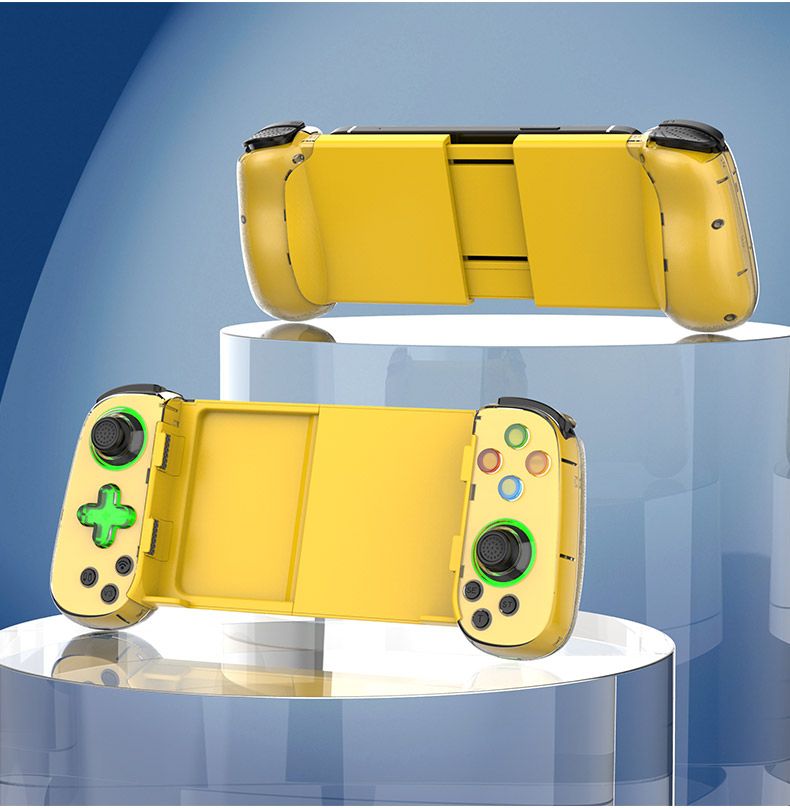 Yo D7 Portable LED Wireless Joystick Stretch Gamepad Switch PC Android IOS BT Game Controller For Mobile Phone_voghion.com