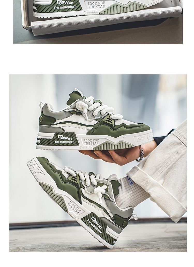 Grenziwwerschreidend grouss Gréissten Härenschuhe Summer 2024 nei atmungsaktiv Casual Schuhe Jugend Trend Sportschuhe villfälteg flaach Schuhe_voghion.com