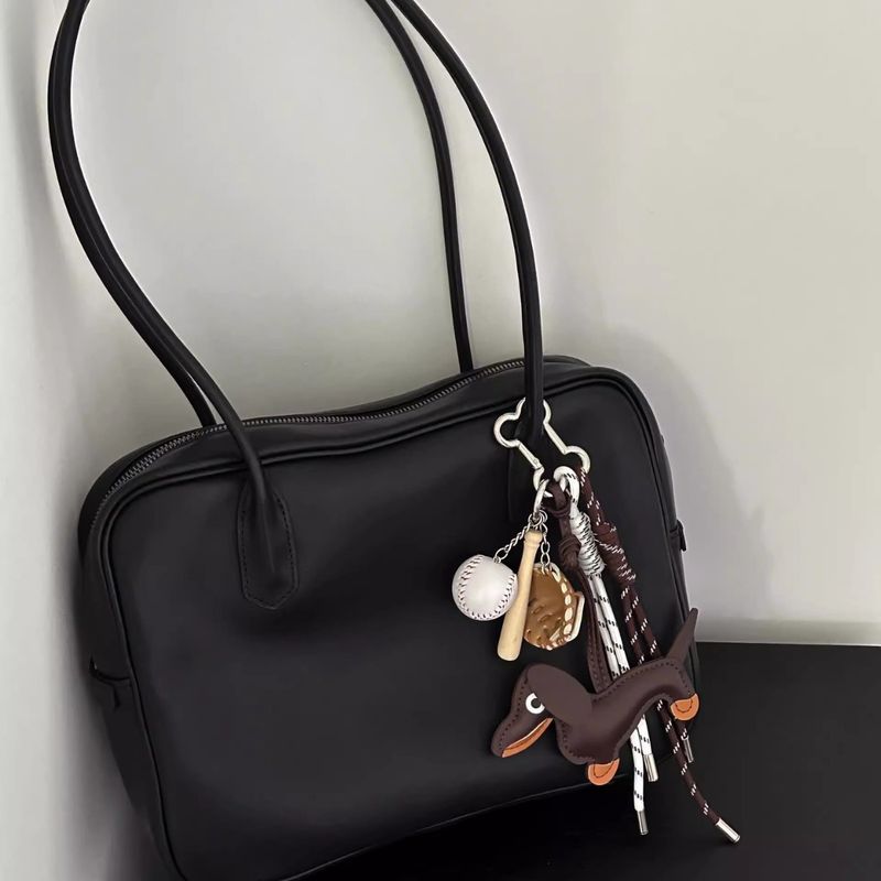 Τσάντα Charm Dachshund Τσάντα κρεμαστό κόσμημα High End Χαριτωμένα αξεσουάρ κούκλας Κορίτσια Εξαιρετικά μικρά αξεσουάρ ύφος κούκλα διακόσμηση_voghion.com