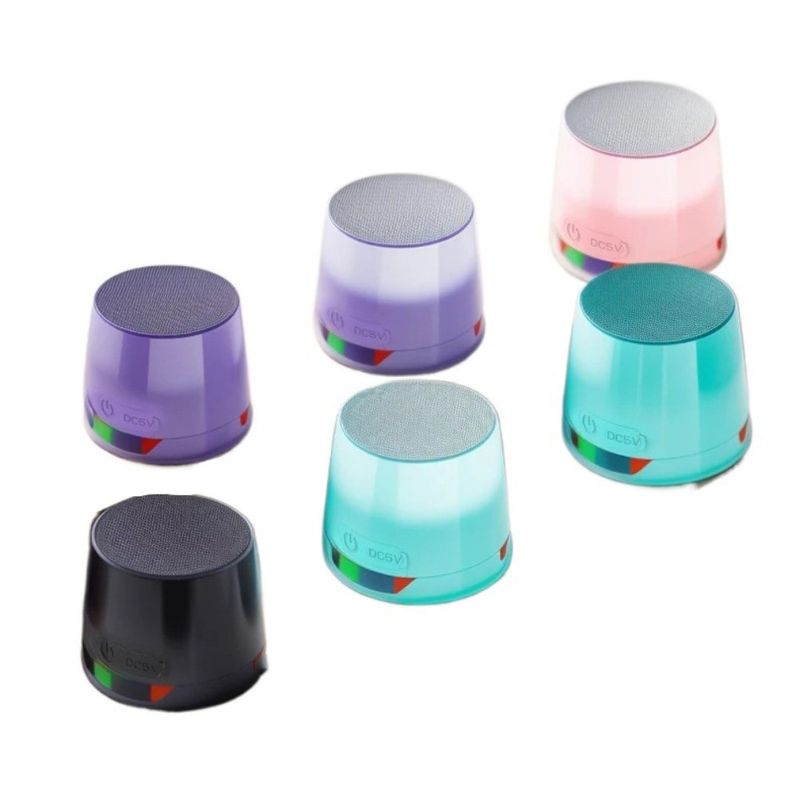 Mini enceinte magnétique Bluetooth 5.3, basses profondes, anti-perte, lumière RVB, design compact, son HD, caisson de basses portable_voghion.com