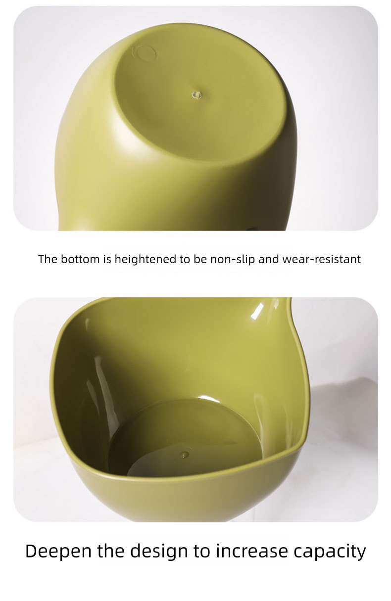 Cucharón para fideos irrompible de plástico para colgar, grande, largo y grueso, para regar verduras, ideal para cocina_voghion.com