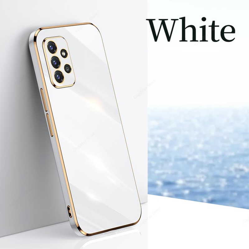 A53 A54 5G Plating Case Anti-knock Plated Case For Samsung Galaxy A52s A52 S A34 A14 A73 A33 A23 A72 A51 A71 A22 Full Cover Case_voghion.com