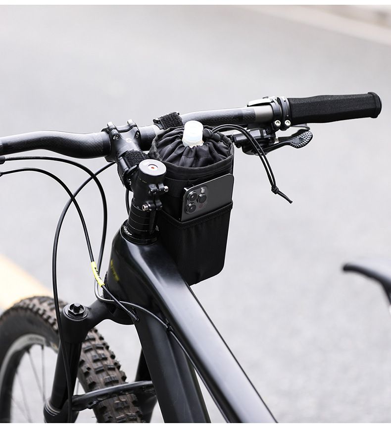 Rhinowalk/Rhinocycle Isolierte Mountainbike-Lenkertasche, tragbare Fahrrad-Wasserflasche, Werkzeugtasche_voghion.com
