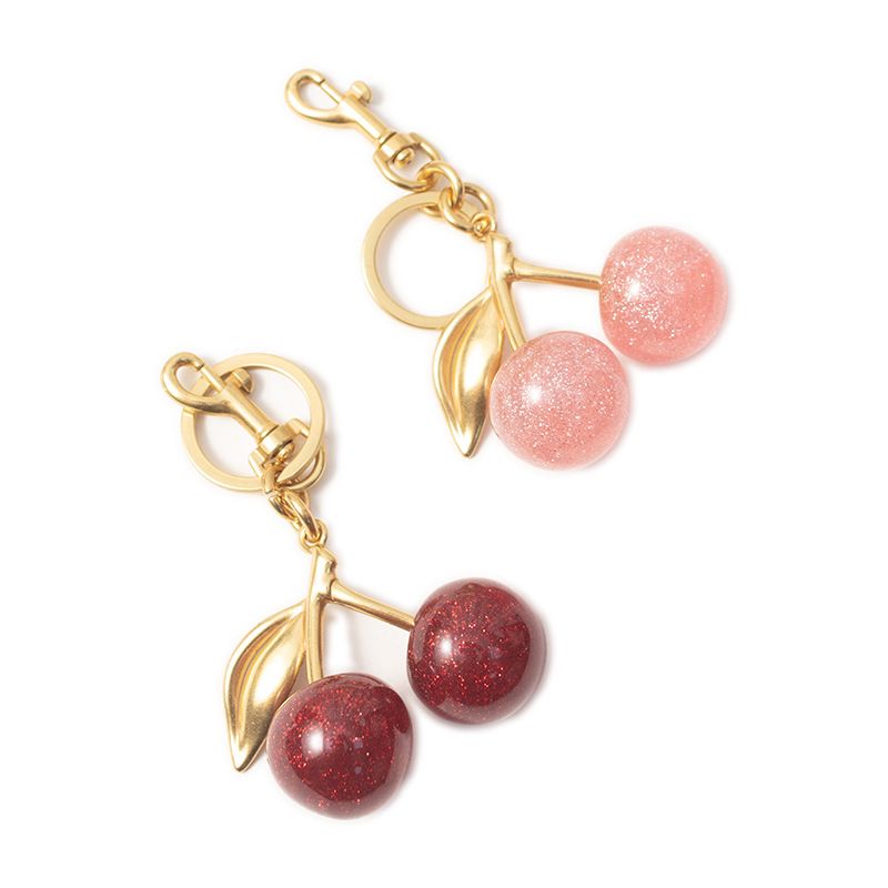 Cherry High-End Decoration Backpack New Pendant Black Keychain Replacement Bag Charm_voghion.com