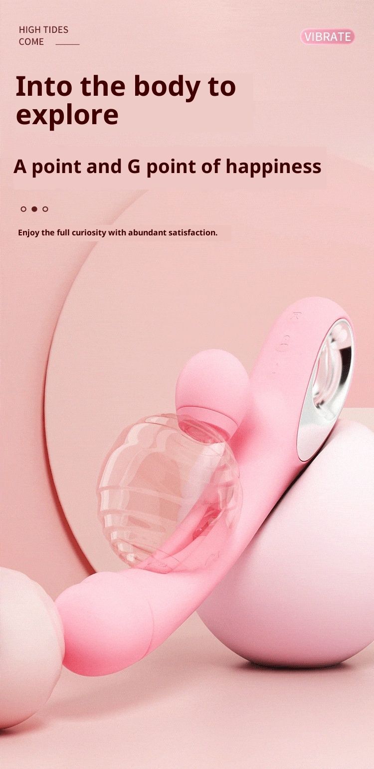 LuvBox Mystery Lady Vibratore a Lingua Oscillante con Pacche e Succhiate, Dispositivo Femminile Vibrante per la Stimolazione del Clitoride, Giocattolo per la Masturbazione_voghion.com