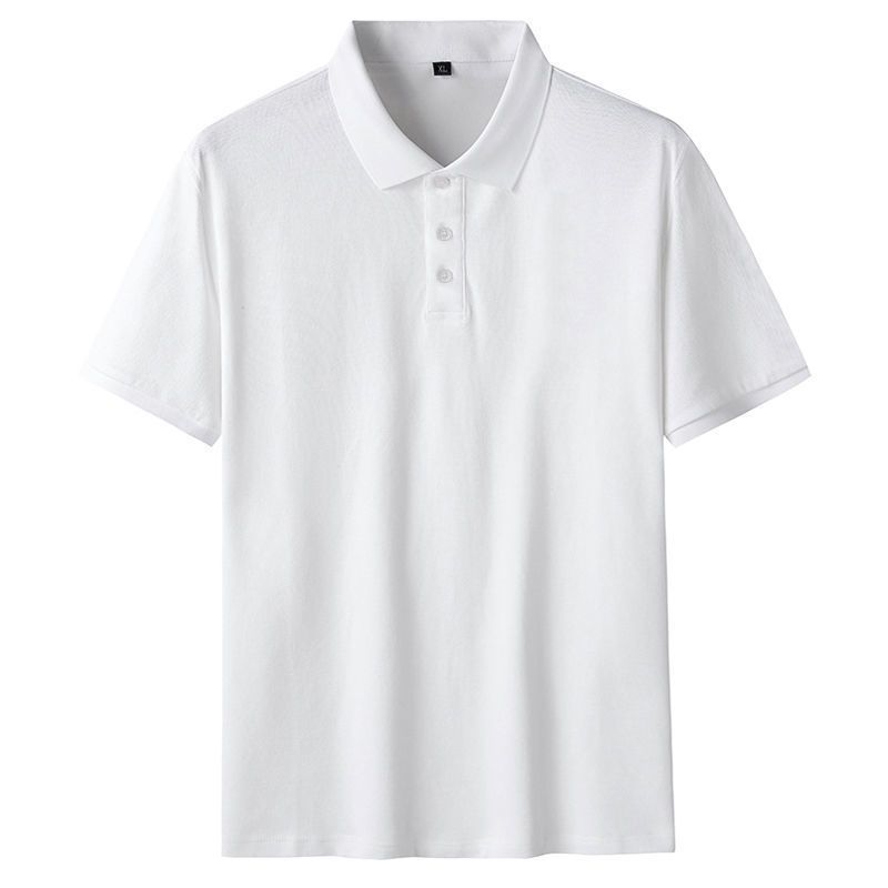 Herren 8XL Poloshirt Home Plus Fat Large Loose Top Sommer Business Casual Kragen T-Shirt_voghion.com