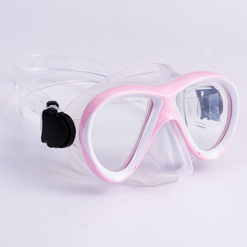 Óculos de mergulho Snorkel máscara de mergulho totalmente seca Óculos de mergulho de natação antiembaçante de silicone para estudantes e crianças_voghion.com
