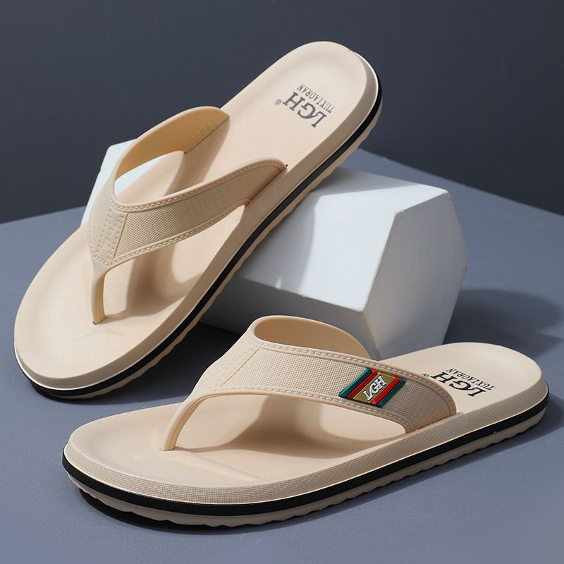Neue Flip-Flops 25 Sommermode Casual Anti Slip Beach Clip On für Outdoor Wear Trend Wear-resistant Herren Hausschuhe_voghion.com