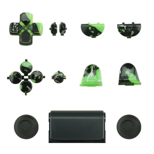 Convient pour PS4 Slim Ensemble complet de coque de poignée PS4 JDM 040 Transfert d'eau Matériau de coque personnalisé Réparation Bouton de remplacement_voghion.com