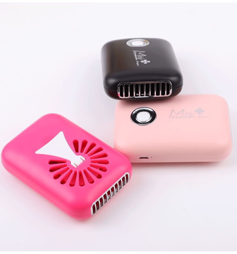 Mini-Wimpernverlängerungs-Trockner-Ventilator – Handgerät mit Ständer – Per USB wiederaufladbarer Wimpernföhn für die Wimperntransplantation – Schnelltrocknend, tragbar – Profi-/Heimgebrauch_voghion.com