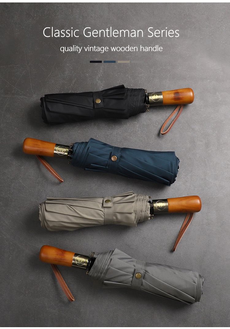 Business-Regenschirm – 115 cm, automatisch öffnend, Golfgröße_voghion.com