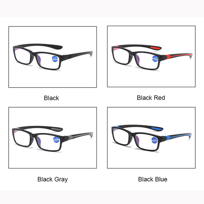 Ultralette TR90 læsebriller Anti-blå lys presbyopi briller Hyperopia optiske briller til mænd_voghion.com