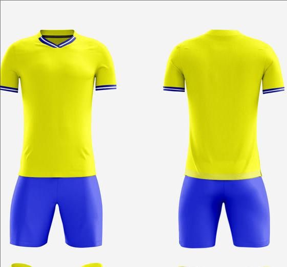 2425 Fotballdraktsett for voksne og barn for menn, sportsdrakt, treningstøy_voghion.com