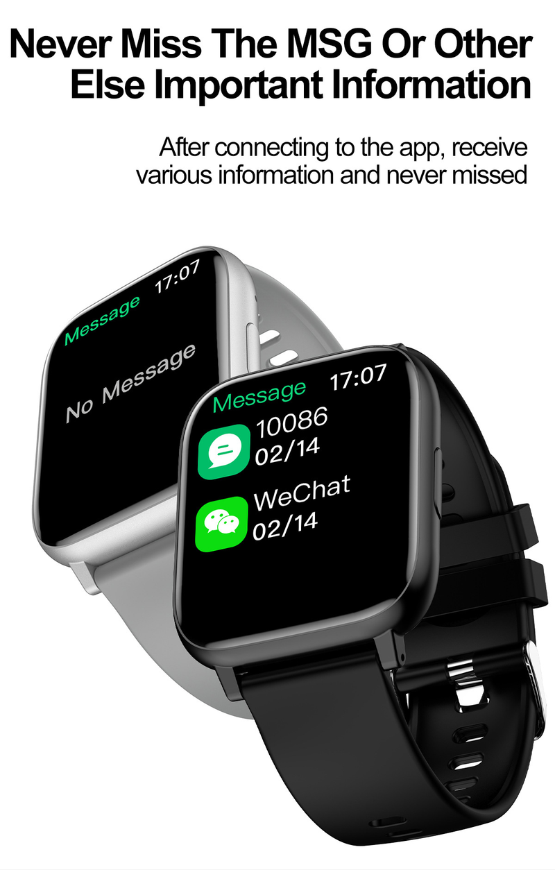 New H9 Smart Watch Health Monitoring Bluetooth Call Watch Sports Heart Rate Blood Oxygen_voghion.com