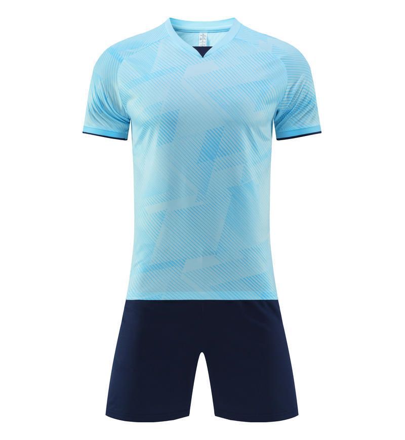 Speed Student bedrukt kinderteamuniform, snel drogend shirt, nieuwe voetbalset, jeugdtraining heren_voghion.com
