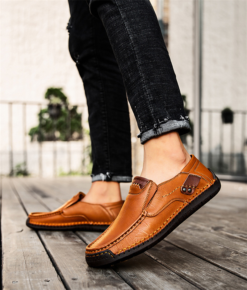 Work Shoes Athletic Shoes Leather Shoes Sneakers Canvas Synthetic Slip Resistant Shock Absorption Arch Support Footwear_voghion.com