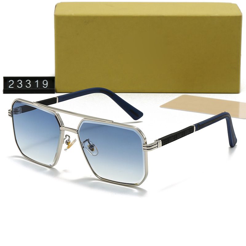 Neue rahmenlose Sonnenbrille für Herren und Damen mit quadratischem Rahmen, fürs Autofahren und Reisen 23319_voghion.com