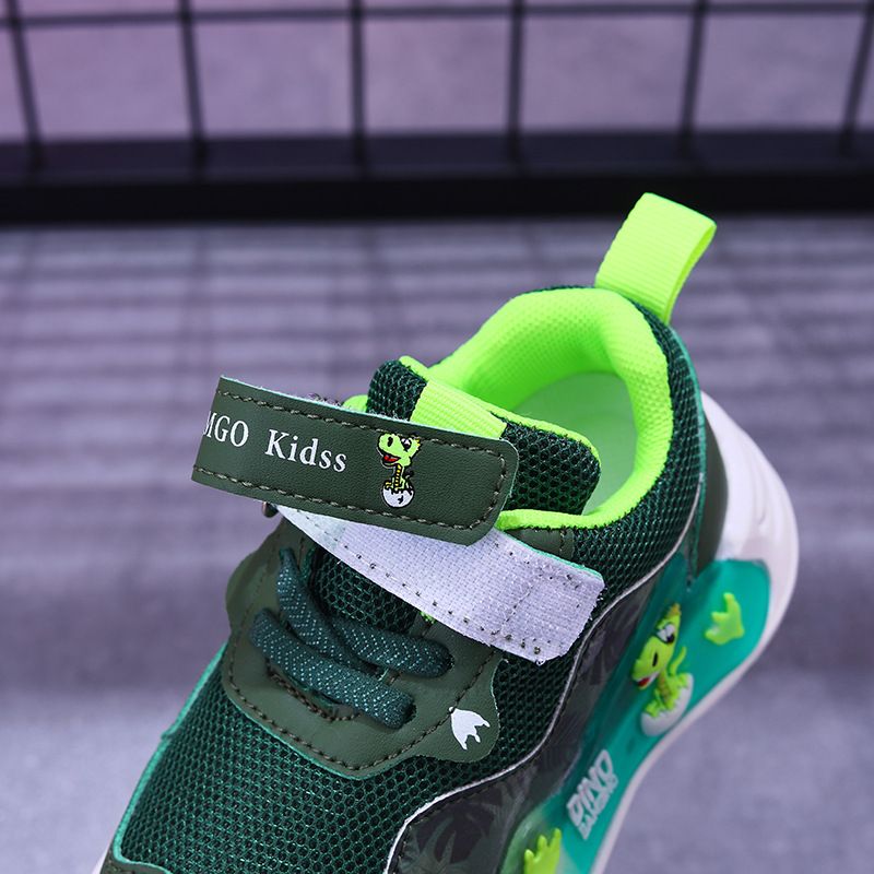 Scarpe luminose in rete di nuovo stile 2025, scarpe sportive casual, scarpe luminose per ragazzi, comode, traspiranti e leggere_voghion.com