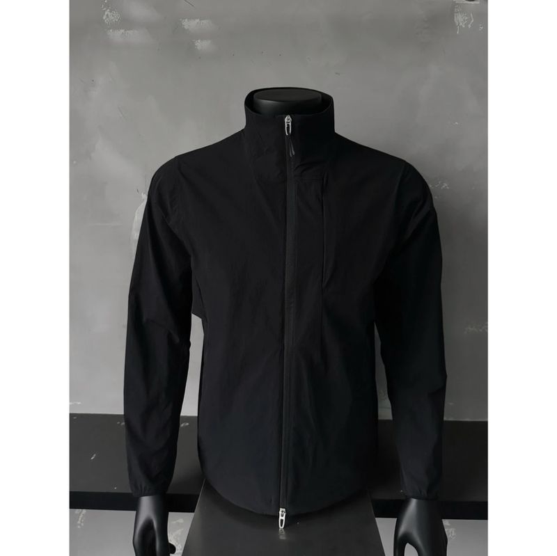 Giacca estiva da uomo americana funzionale, sottile, con protezione solare, per sport all'aria aperta e ciclismo, di qualità imbattibile, con colletto alto, ad asciugatura rapida e sensibile al ghiaccio._voghion.com