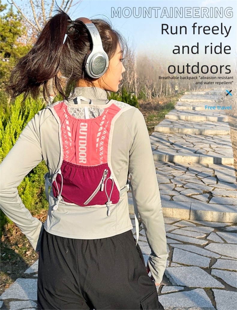 Großer, wasserabweisender Wanderrucksack für Damen und Herren, leichter Outdoor-Reiserucksack, Trekkingrucksack_voghion.com
