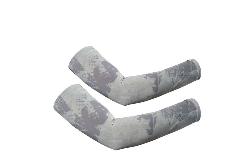 Conjunto de mascarilla y mangas para hombre con protección UV - Seda refrescante UPF 50+, transpirable y elástica, ideal para deportes al aire libre, senderismo y ciclismo._voghion.com