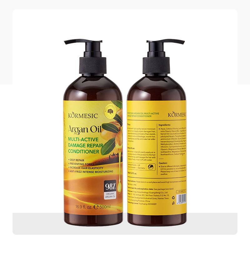 KORMESIC Olio per capelli balsamo ammorbidente leggero all'olio di Argan_voghion.com