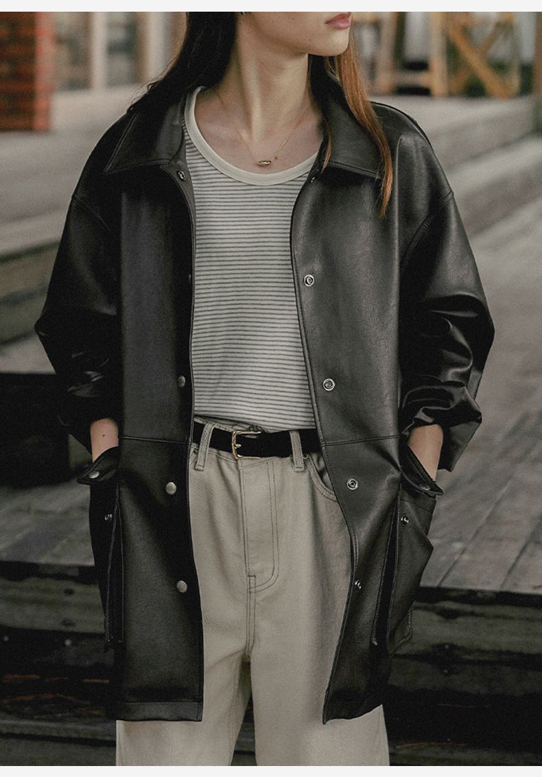 2023 Korean Style Color-Block Striped Long Sleeve T-Shirt Autumn New Casual Top Women's Loose Pullover Base Shirt_voghion.com