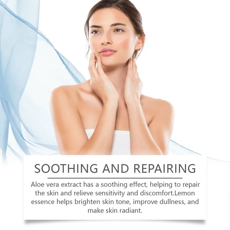 OUHOE Pure Lemon Soap Lemon Soap Vc Oil Removing Refreshing Cleansing Body Cleansing Bath Soap_voghion.com