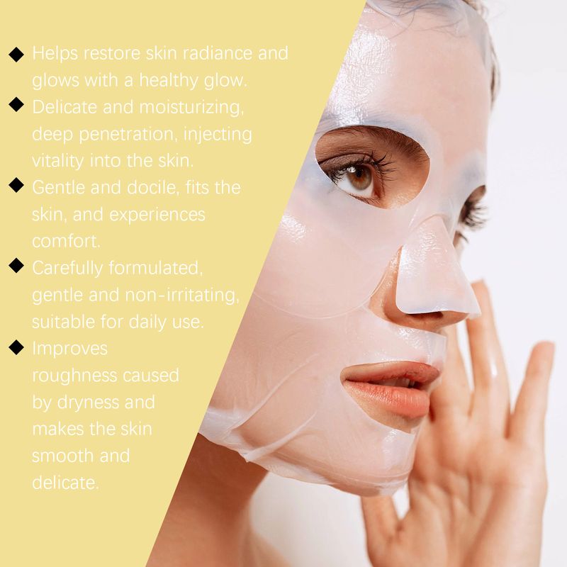 HOYGI Niacinamide Deep Hydrating Mask Feuchtigkeitsspendende und straffende, sanfte Pflege für weiche Haut_voghion.com