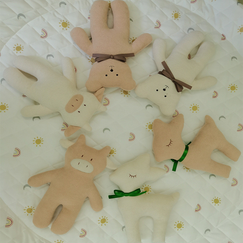 Dispositivo de hipnosis relajante para dormir para bebé, juguete para recién nacido, muñeco de ratón y osito_voghion.com