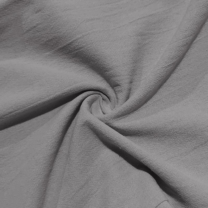 Pantaloni casual da spiaggia a vita alta con spalline dritte in cotone e lino, nuovi alla moda per uomo, primavera e autunno_voghion.com