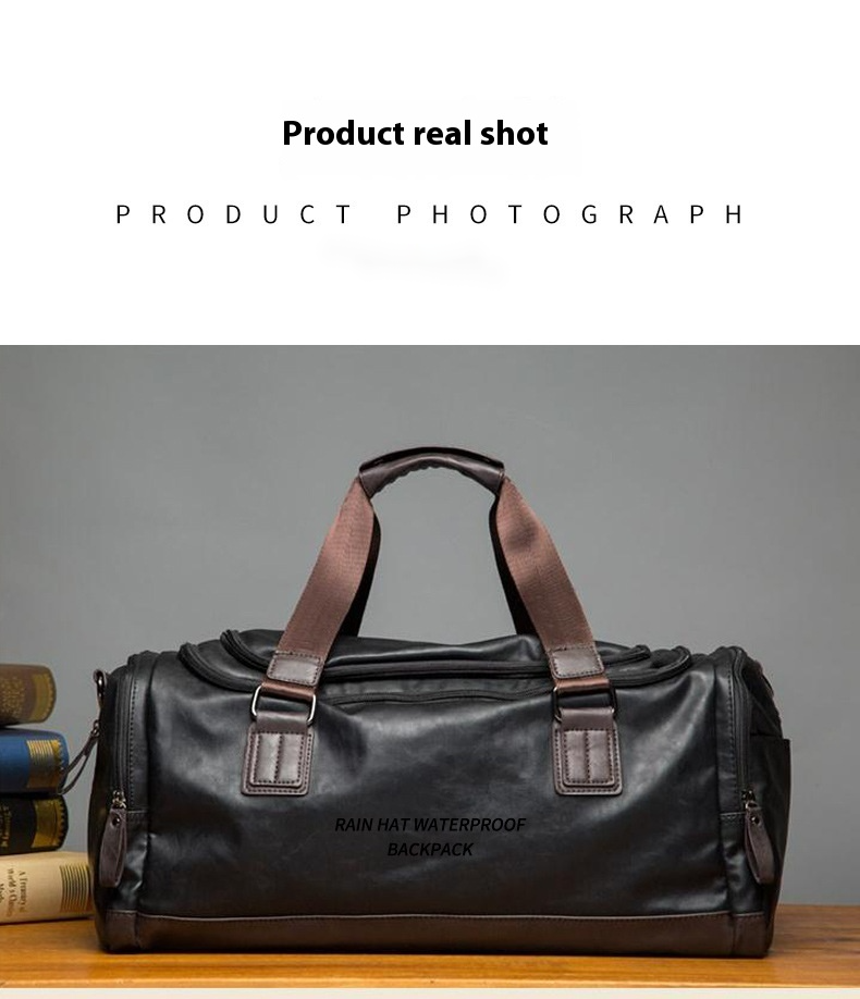 New Men's Travel Shoulder Large Capacity For Shoes Fashionable Fiess Bag Handbag_voghion.com