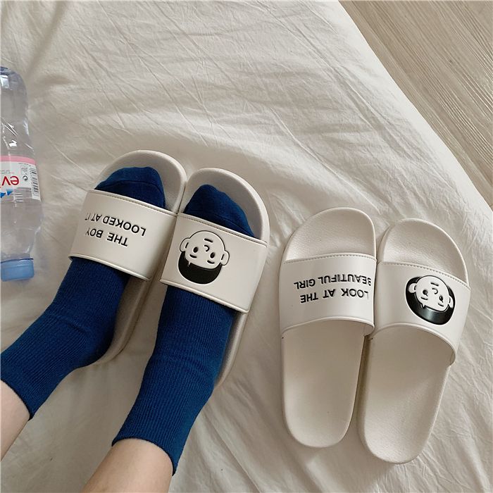 Thin Strip Ins Hong Kong Style Trendy Flats Slippers_voghion.com