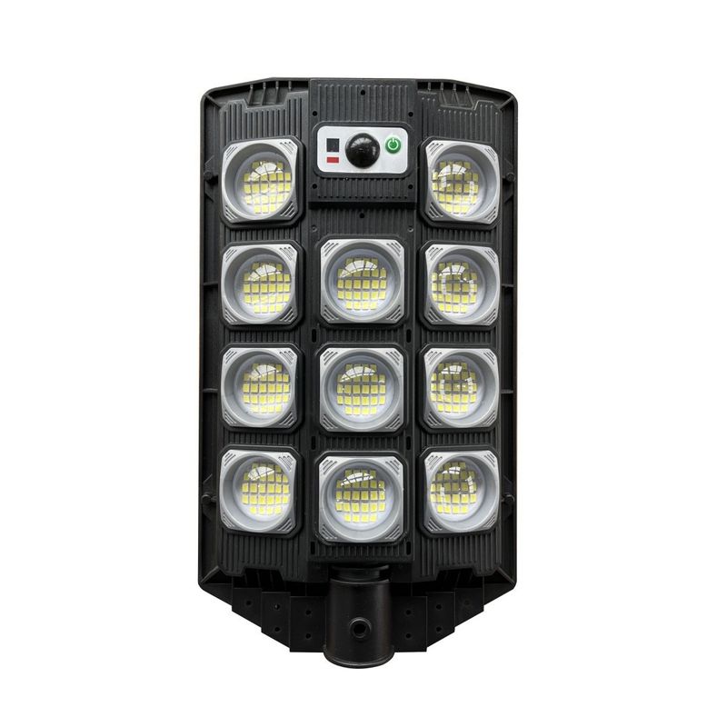 New solar big street light household lighting human body induction light rural courtyard integrated remote control induction light_voghion.com