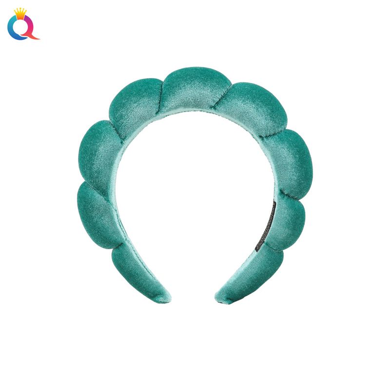 Fascia per capelli da spa - Fascia per capelli in spugna con morbida schiuma per chioma alta, trucco e cura della pelle_voghion.com