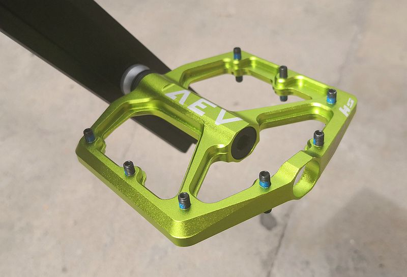 Pedales plegables para bicicleta de montaña SHANMASHI AEV con 3 rodamientos para escalada_voghion.com