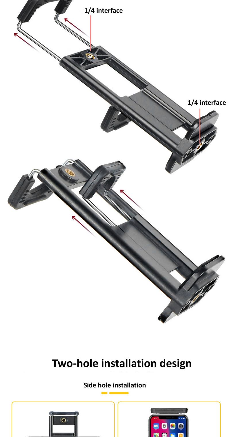 150/200cm For And Phone Aluminum Tripod Floor IPad Tripod Stand With Smartphone & Tablet Holder Mount_voghion.com