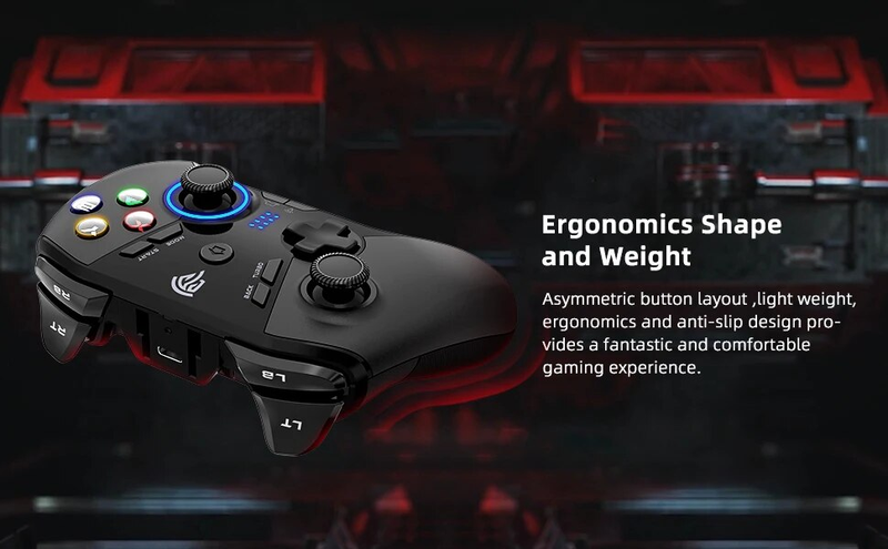 EasySMX 9110 manette de jeu USB sans fil 2.4G, contrôleur de manette de PC Programmable pour ordinateur Windows, PS3, Android Smart_voghion.com