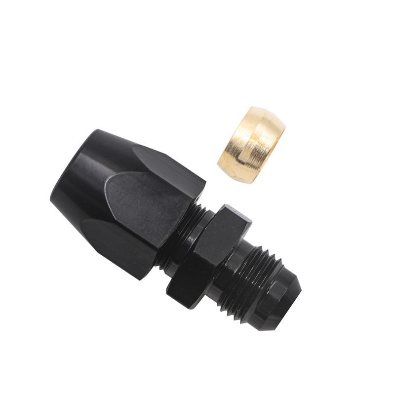 Piezas de automóvil AN6 3/8 junta termorretráctil adaptador de combustible junta de tubería de aceite giratoria_voghion.com